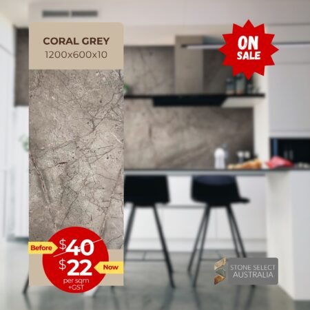 Coral Grey Porcelain Matt