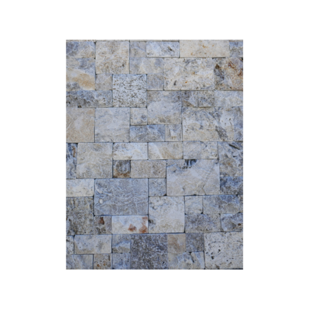 Silver Travertine Wall Cladding