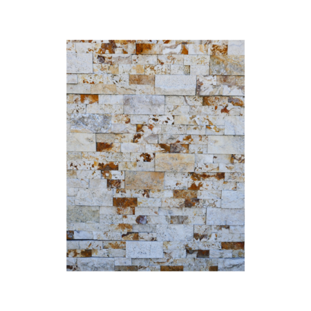 White Mixed Rustic Wall Cladding